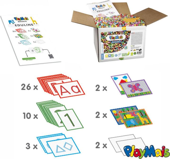 Produktbild PlayMais Eduline Mosaik