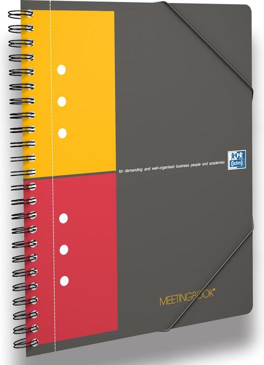 Produktbild Oxford Meetingbook (A5+, Kariert, Weicher Einband)