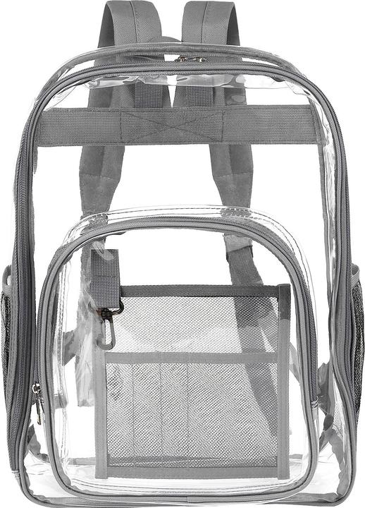 Immagine prodotto Only-Bags.Store Zaino Clear zaino plastica Zaino scuola trasparente zaino Clear zaino plastica