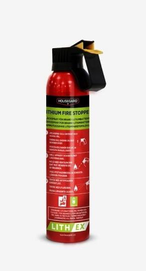 Actual product image Housegard Lith-EX, A, E, Handheld, 450 kg, Aluminium, Household, 12 bar
