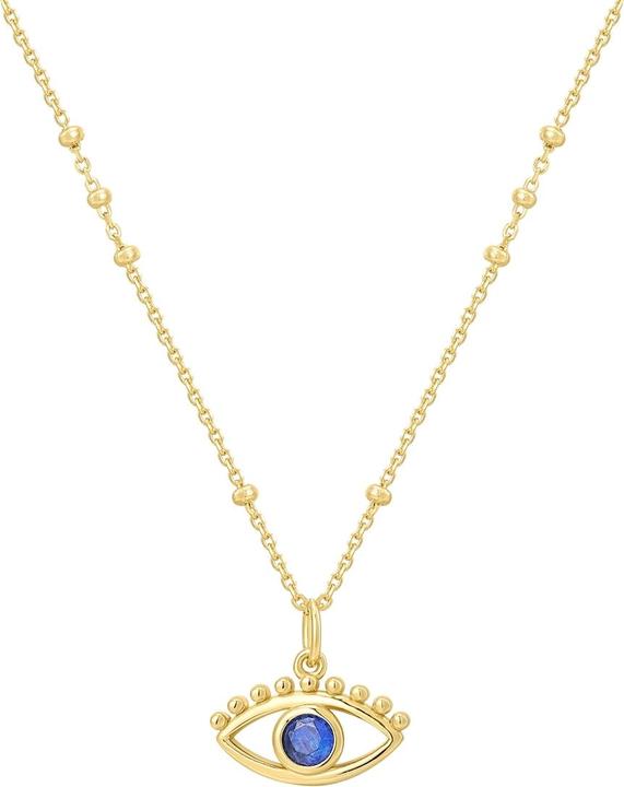Immagine prodotto Glanzstücke München Collana da donna con occhio onniveggente in argento sterling - 34628 (Argento, 40 - 45 cm)