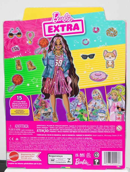 Image du produit Barbie Poupée Extra