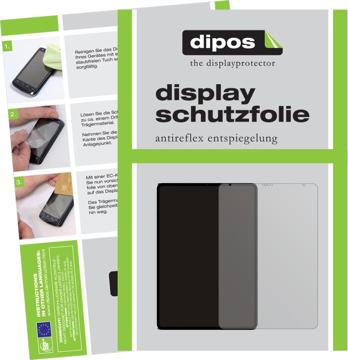 Produktbild Dipos Displayschutzfolie Antireflex (2 Stück, iPad Pro 11 2021 (3. Gen))