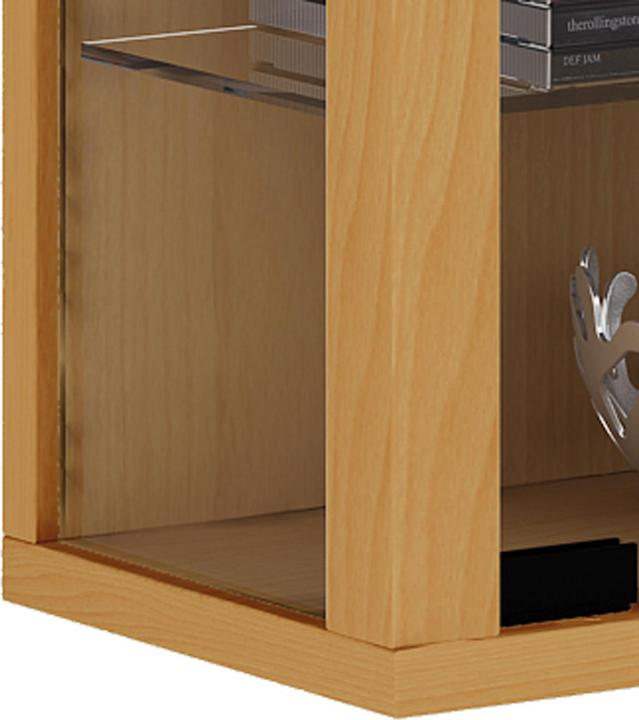 Actual product image VCM Collection wall display case wood glass Vitrosa Mini (59 x 18 x 90 cm)