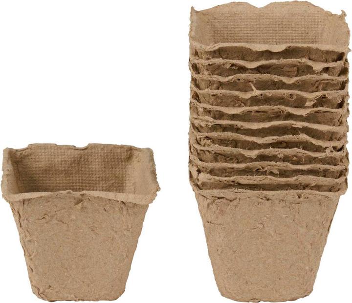 Produktbild Kinzo Pflanzentopf Papier quadratisch 12pc