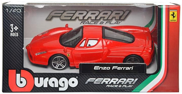 Actual product image Bburago 1:43 Ferrari Race&Play Motorized Asst.
