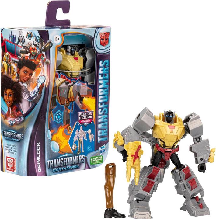 Actual product image Hasbro Transformers - Earthspark Deluxe Class - Grimlock