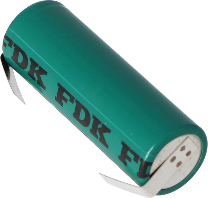Immagine prodotto FDK Akku HR-AU Twincell, A-Zelle mit Lötfahnen U-Form (1 pz., 2700 mAh, Accumulatore di carica elettrica)