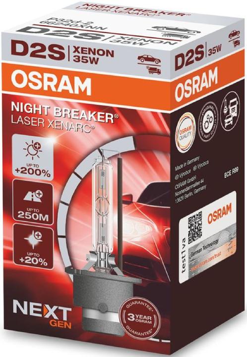 Actual product image Osram Night Breaker Laser (Next Gen) (D2S)