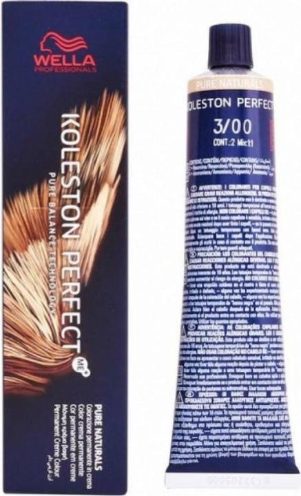 Wella KOLESTON PERFECT ME+ PURE NATURALS 3/00 60 ml (00, 3)