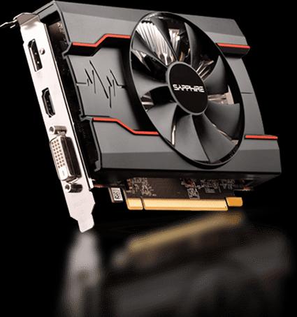 Actual product image Sapphire Radeon RX 550 Pulse (4 GB)