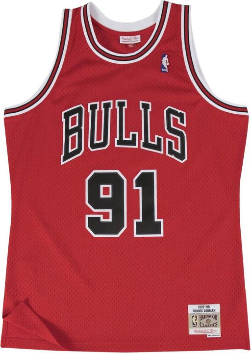 Mitchell & Ness NBA Chicago Bulls Dennis Rodman Trikot Herren (XL)
