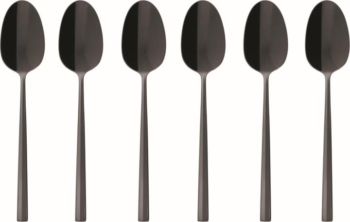 Productafbeelding Sambonet Espressolepel Rots 6 stuks, Zwart (6 Stuk, Lepel)