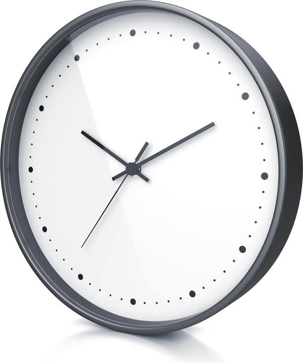 Bearware Radio-controlled wall clock, round 24.8 cm diameter, analogue display, DCF signal, battery (24.80 cm)