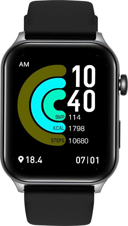 Productafbeelding Riversong smartwatch Motive 9E ruimte grijs SW905 AMOLED
