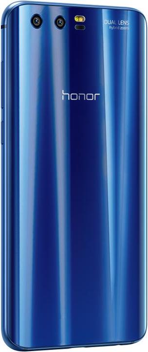Productafbeelding Honor 9 (64 GB, Saffierblauw, 5.15", Hybride dubbele SIM, 12 Mpx, 4G)