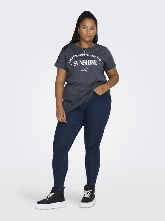 Produktbild Only Curvy Longline T-Shirt (S)