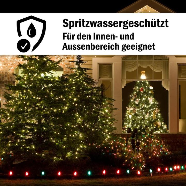 Produktbild Hermex 23.92m LED Lichterkette Weihnachten Leuchtkette Lichtgirlande (23.92 m)