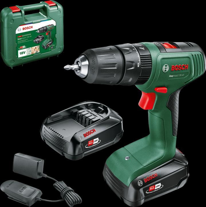 Productafbeelding Bosch Home & Garden EasyImpact 18V-40 (Oplaadbare batterij)