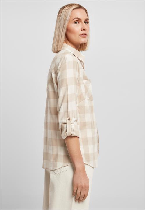 Immagine prodotto Urban Classics Camicia a maniche lunghe a quadri con risvolto (XS)