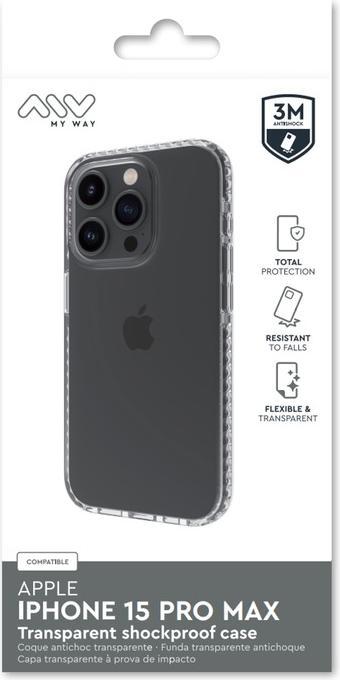 Produktbild My Way Hülle für iPhone 15 Pro Max verstärkt Series (Apple iPhone 15 Pro Max)