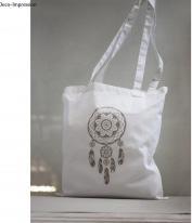 Produktbild Rayher Baumwoll-Tasche m. langen Henkeln, weiss, 1 Stück