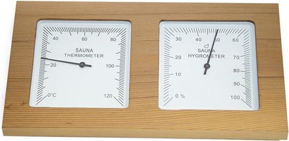 Produktbild Flammifera Thermometer&Hygrometer Redcedar Ap-082bw
