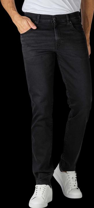 Produktbild Wrangler Texas Slim Jeans Slim Fit black crow (W30/L34)