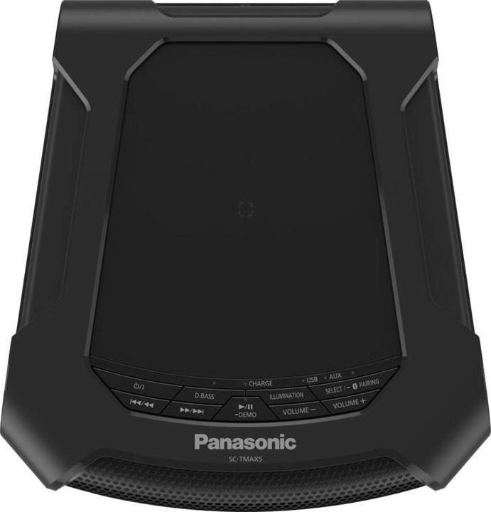 Actual product image Panasonic Bluetooth Speaker SC-TMAX5EG-K Black (Electrical connection)
