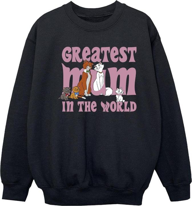 Disney The Aristocats Greatest Mum Sweatshirt Mädchen