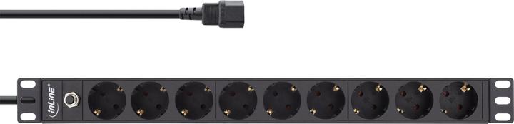 Image du produit InLine Bâti de prises 19 (9 x, CEI 320, C14, 2 m)