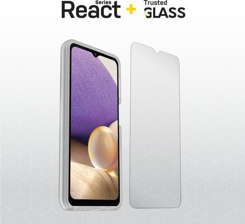 Actual product image OtterBox React + Glass Bundle - Kit (1 Piece, Samsung Galaxy A32 5G)