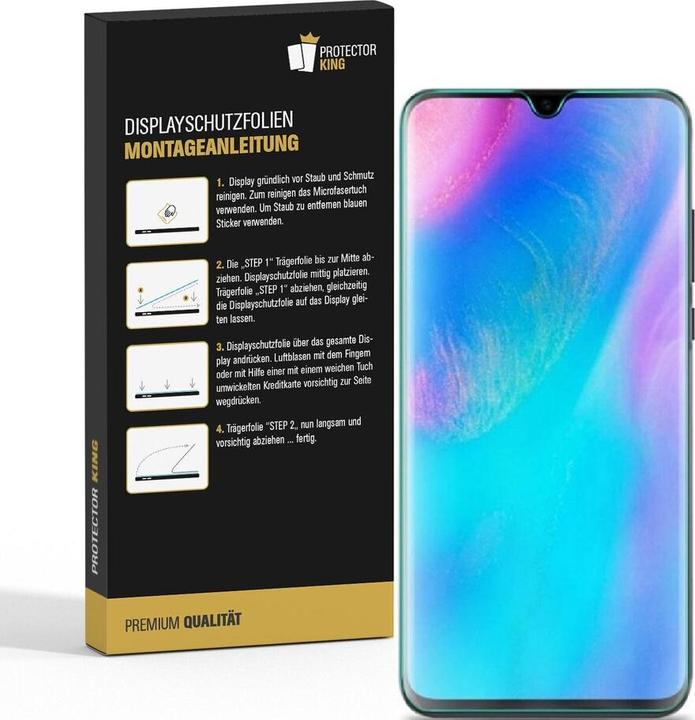 Produktbild Protectorking 3x Premium Displayschutzfolie 3D KLAR (3 Stück, Huawei P30 Lite)