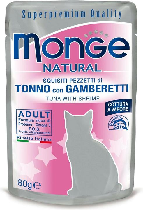 Image du produit Monge Natural Cat Thon (Adulte, 1 pcs, 80 g)