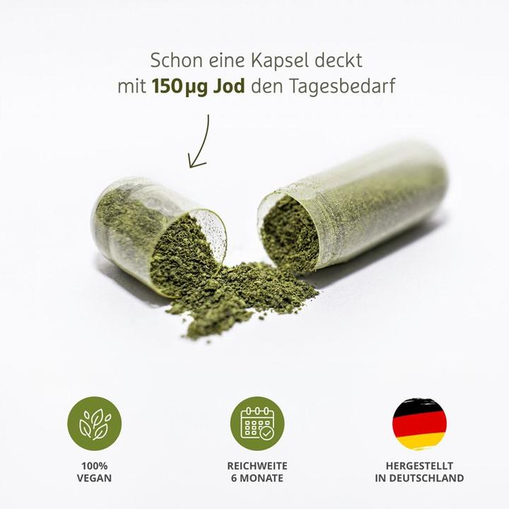 Produktbild Effective Nature Jod aus Bio-Kelp (180 Stück)
