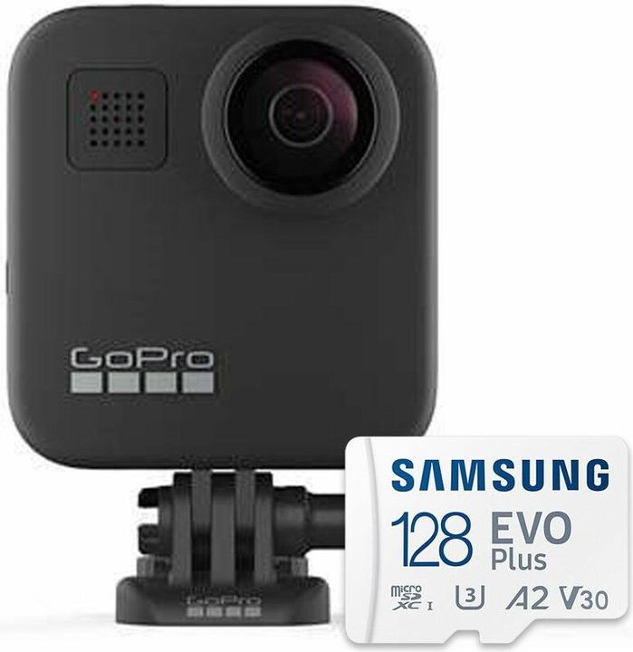GoPro MAX (carte MicroSDXC de 128 Go incluse) (30p, WiFi)