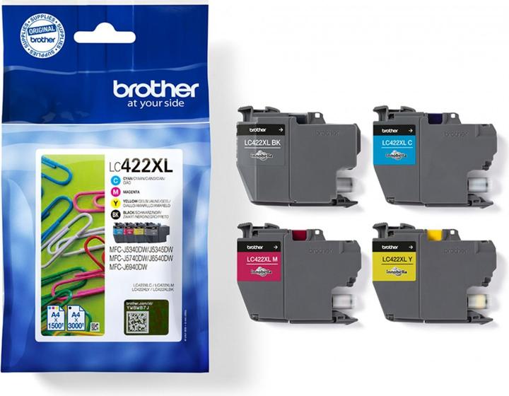 Brother LC422XL HY Value Pack (M, C, CF, Y)