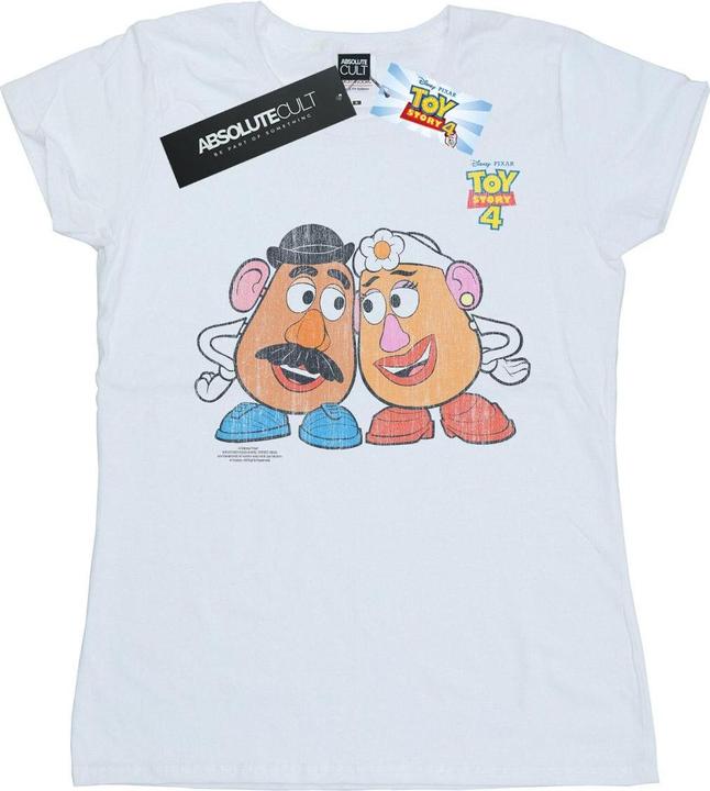 Immagine prodotto Disney Toy Story 4 Mr And Mrs Potato Head Maglietta Donna (M)