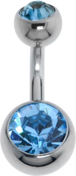 Bijouteria Bauchpiercing (Edelstahl, Zirkonia)