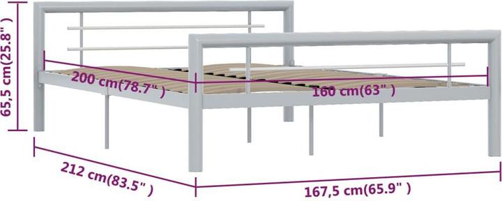 Produktbild VidaXL Lodewik (160 x 200 cm)