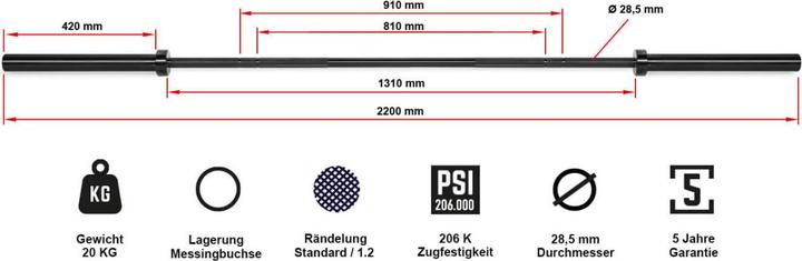 Produktbild ATX Power Bar - Black Mamba
