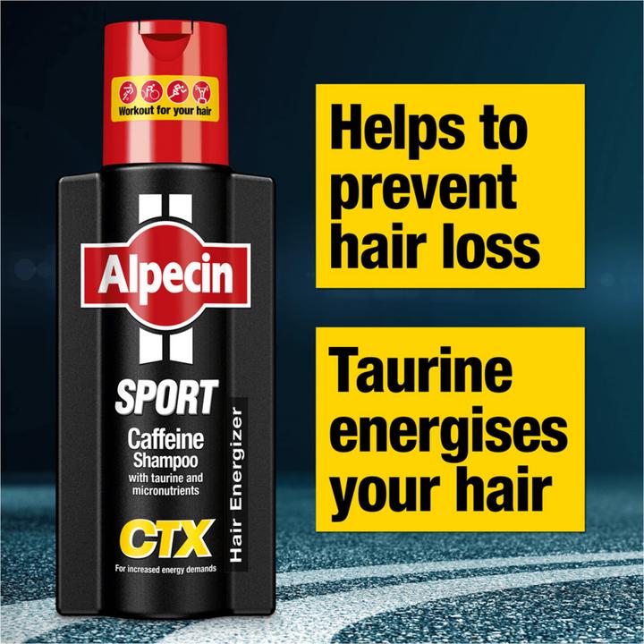 Immagine prodotto Alpecin Sport Caffeine Shampoo CTX Cream (250 ml, Shampoo liquido)