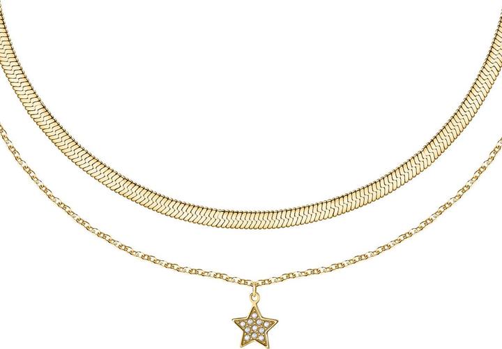 La Petite Story Friendship Star Halskette (Edelstahl, 40 - 45 cm)