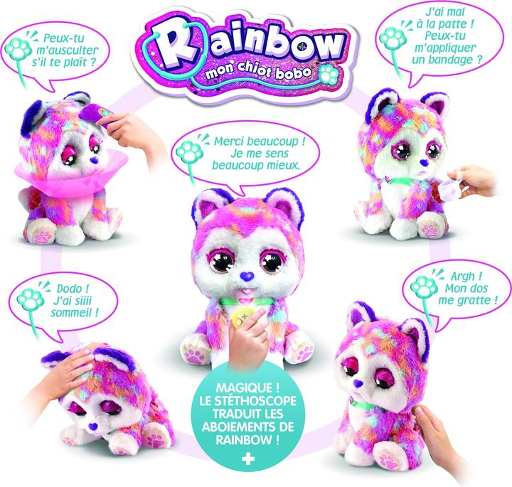 Actual product image VTech Rainbow, mon chiot bobo (29.10 cm)