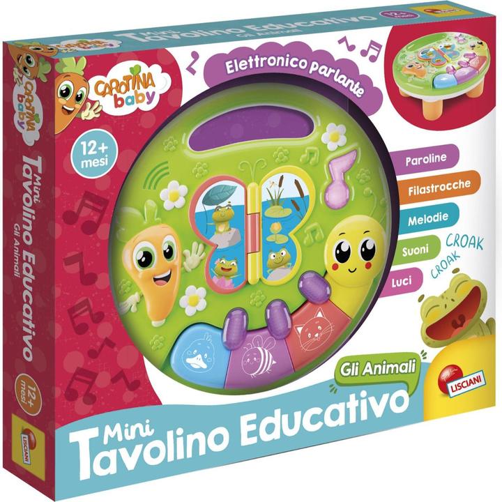 Immagine prodotto Lisciani Carotina Mini Tavolino Educativo Animali