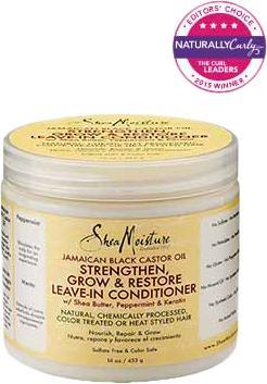 Actual product image Shea Moisture Jamaican Black Castor Oil Strengthen, Grow & Restore Leave-In 430g (430 ml)