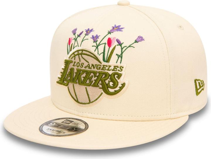 New Era 9Fifty Snapback Cap - FLOWER Los Angeles Lakers - S/ (S/M)
