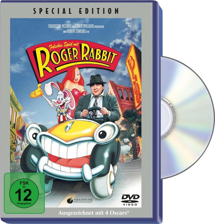 Produktbild Falsches Spiel mit Roger Rabbit (DVD, 1988, Spanisch, Englisch, Deutsch)