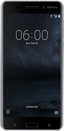Nokia 6 (32 GB, Silver, 5.50", Hybrid Dual SIM, 16 Mpx, 4G)