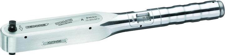 Actual product image Gedore 8565-01 Torque spanner DREMOMETER AL 8-40 Nm (3/8", 8 Nm, 40 Nm)